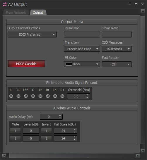 AV Output