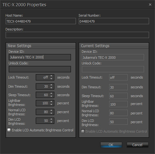 TEC-X Device Maintenance